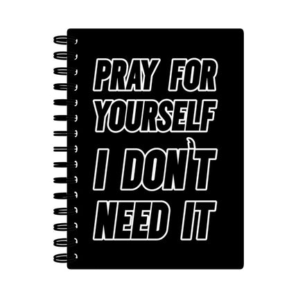 Cool Design Spiral Notebook - Quote Notebook - Printed Notebook