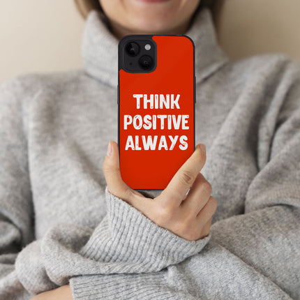 Think Positive iPhone 14 Plus Case - Cool Phone Case for iPhone 14 Plus - Best Print iPhone 14 Plus Case