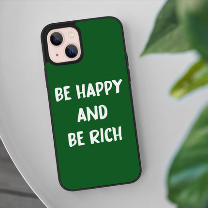Be Happy iPhone 13 Mini Case - Positive Phone Case for iPhone 13 Mini - Themed iPhone 13 Mini Case