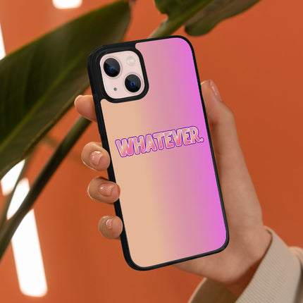 Whatever iPhone 13 Mini Case - Trendy Phone Case for iPhone 13 Mini - Best Design iPhone 13 Mini Case