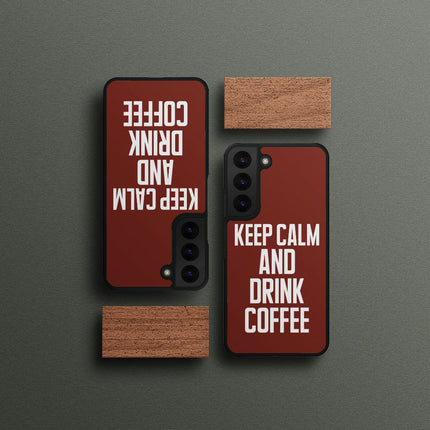 Coffee Samsung S22 Plus Phone Case - Keep Calm Phone Case for Samsung S22 Plus - Cool Samsung S22 Plus Phone Case